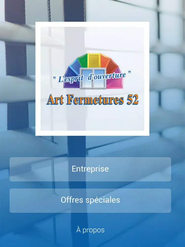 Art Fermetures 52 iPad  Screenshots