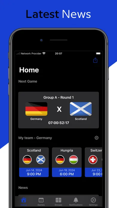 ภาพหน้าจอของ BestFootball - euro 2024
