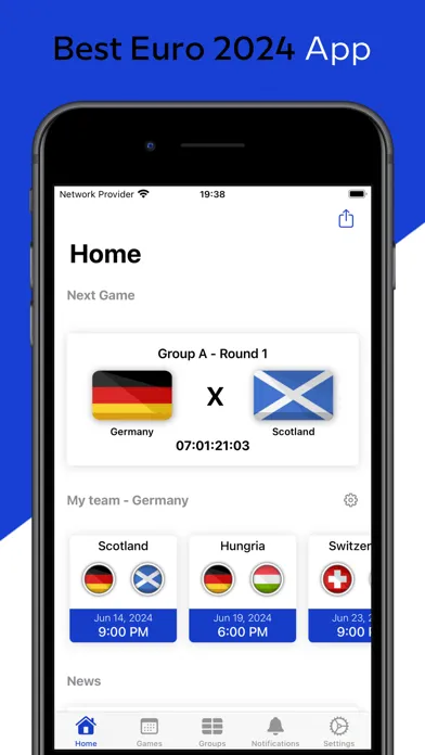 ภาพหน้าจอของ BestFootball - euro 2024
