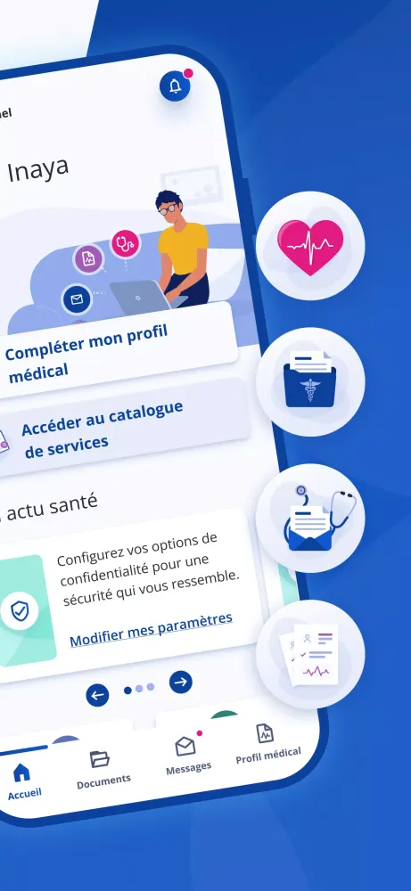 Mon espace santé Screenshots