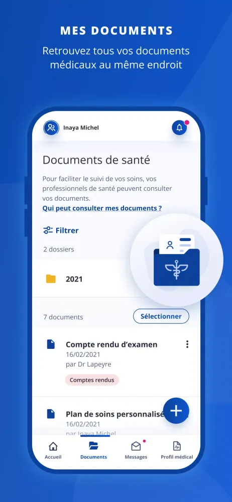 Mon espace santé Screenshots