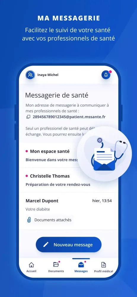 Mon espace santé Screenshots