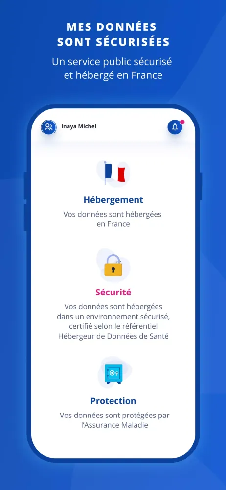 Mon espace santé Screenshots