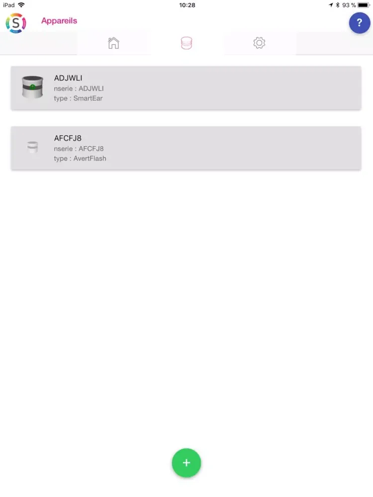 SmartEar Controller iPad  Ekran Görüntüleri