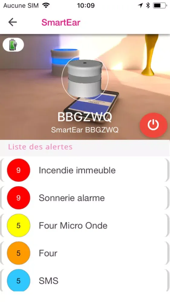 SmartEar Controller Ekran Görüntüleri