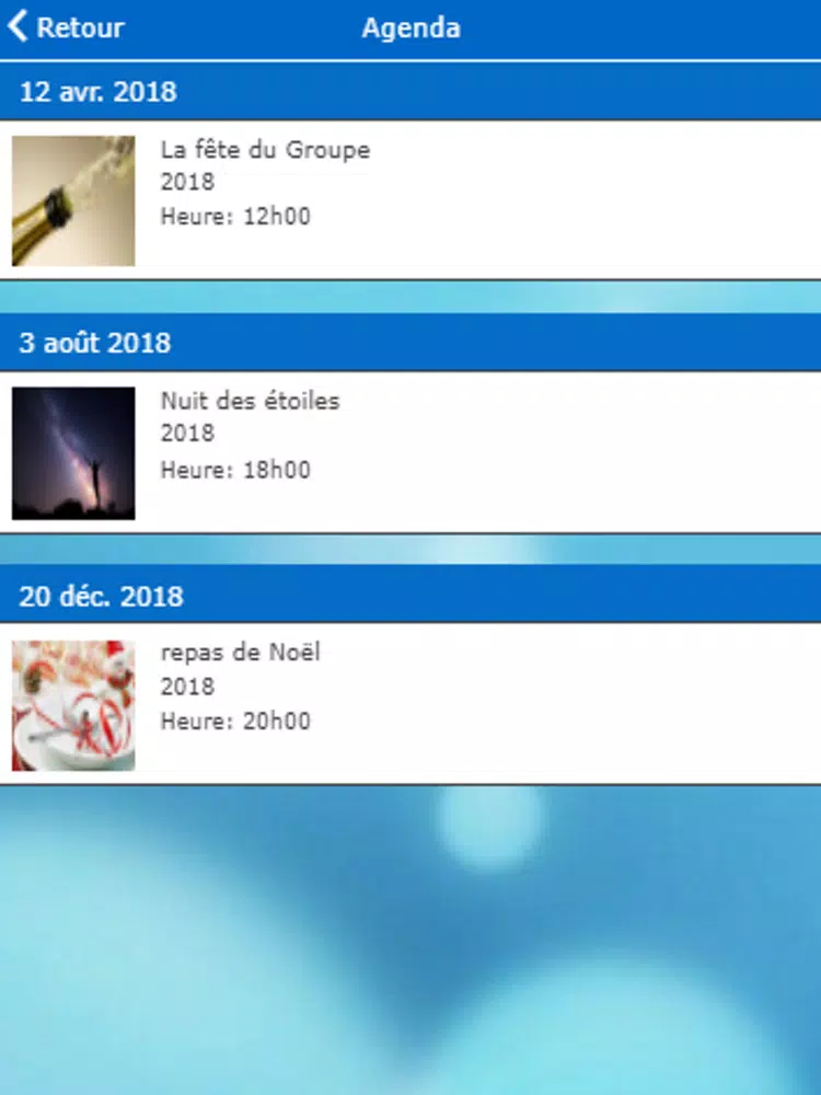 Ảnh chụp màn hình của CE ArianeGroup MU iPad 