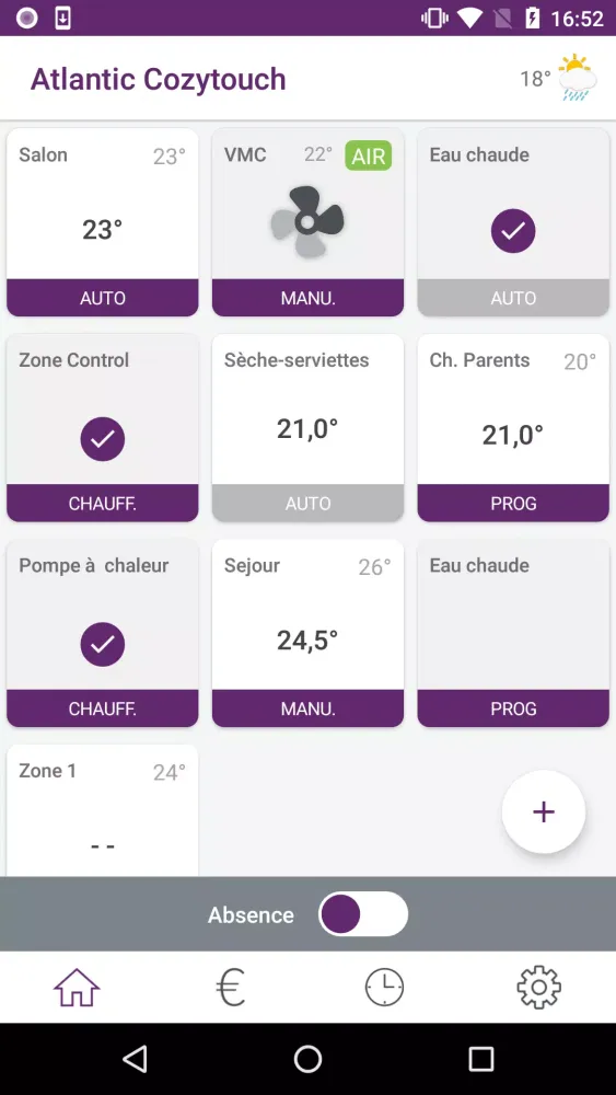 ATLANTIC COZYTOUCH应用截图