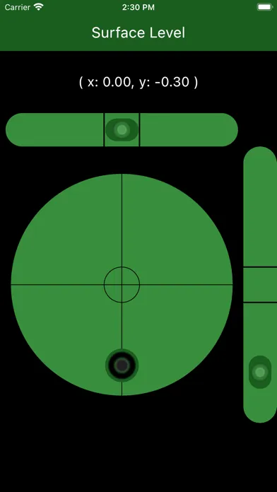 Captures d'écran de Surface Level Measuring