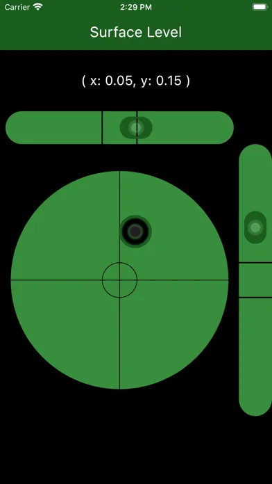 Captures d'écran de Surface Level Measuring