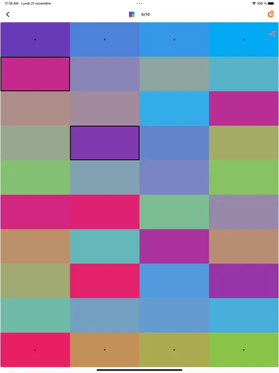 Capturas de pantalla de Color Puzzle - color ordering iPad 