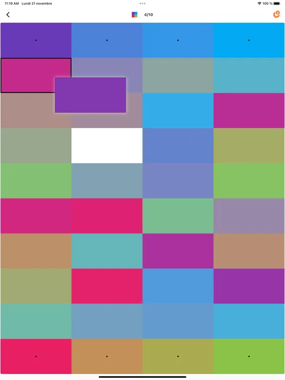 Capturas de pantalla de Color Puzzle - color ordering iPad 