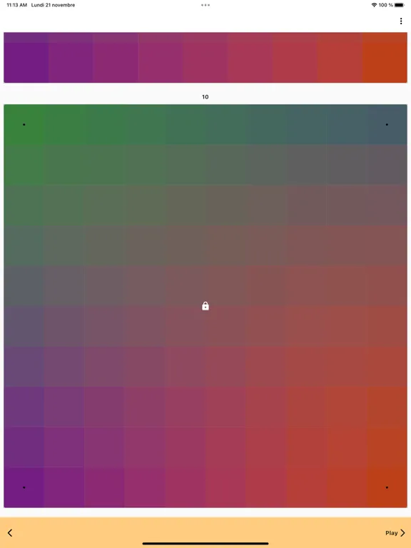 Capturas de pantalla de Color Puzzle - color ordering iPad 