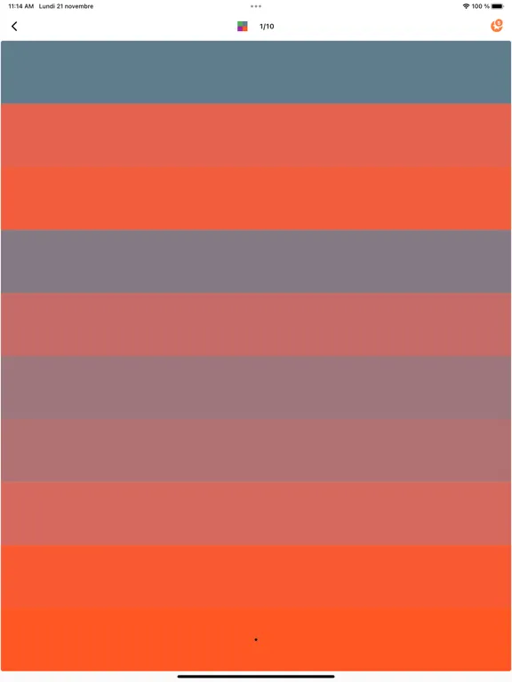 Capturas de pantalla de Color Puzzle - color ordering iPad 