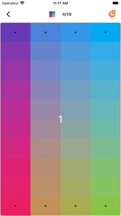 Capturas de pantalla de Color Puzzle - color ordering