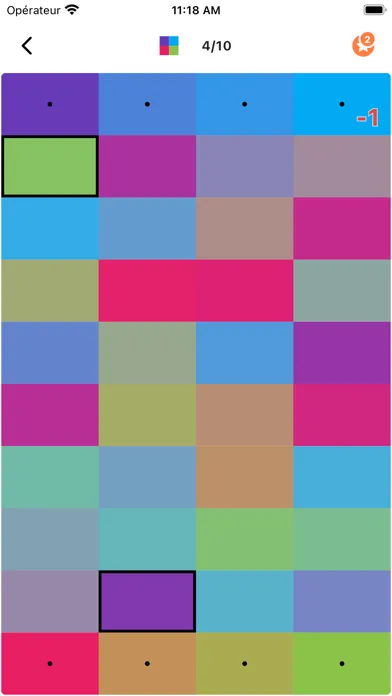 Capturas de pantalla de Color Puzzle - color ordering