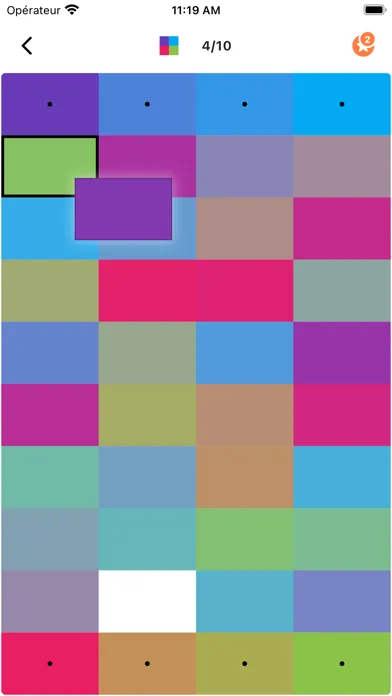 Capturas de pantalla de Color Puzzle - color ordering