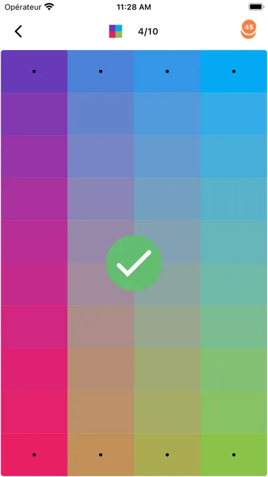 Capturas de pantalla de Color Puzzle - color ordering