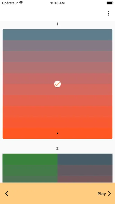 Capturas de pantalla de Color Puzzle - color ordering