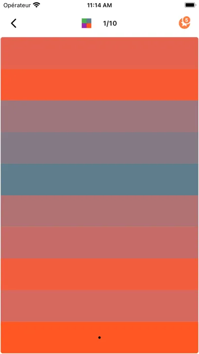 Capturas de pantalla de Color Puzzle - color ordering