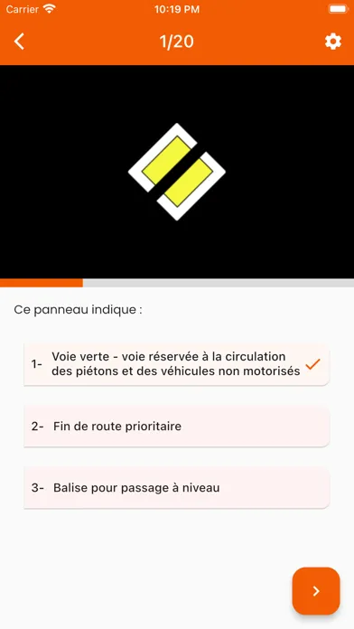 Captures d'écran de Panneaux de signalisation