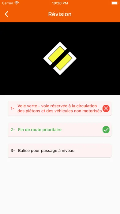 Captures d'écran de Panneaux de signalisation