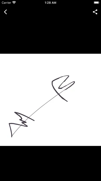 Capturas de tela do Signature Generator