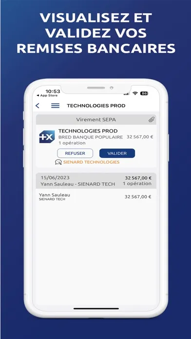 Скриншоты Suite Mobile Banque Populaire