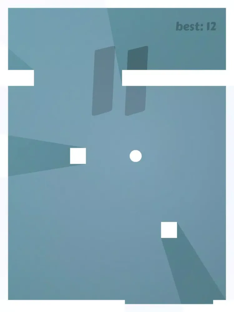 Amazing Ball - Tap to bounce the dot and don't touch the white tile iPad 应用截图