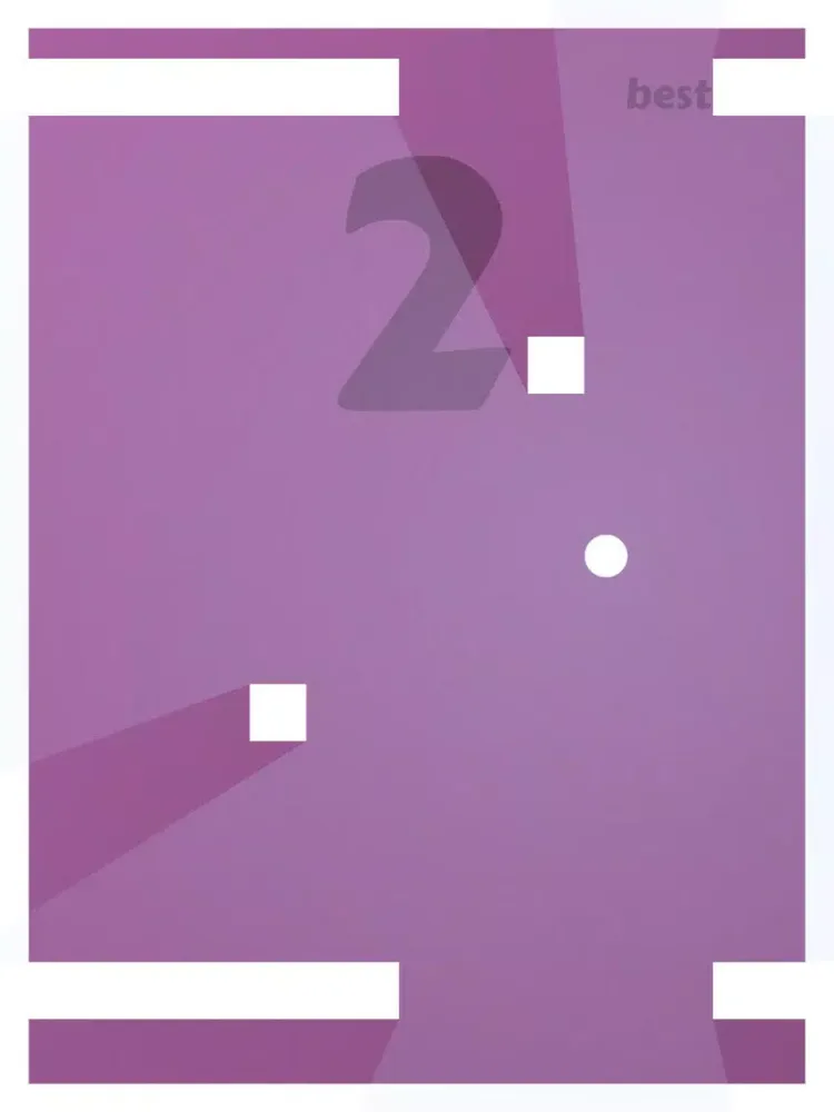 Amazing Ball - Tap to bounce the dot and don't touch the white tile iPad 应用截图