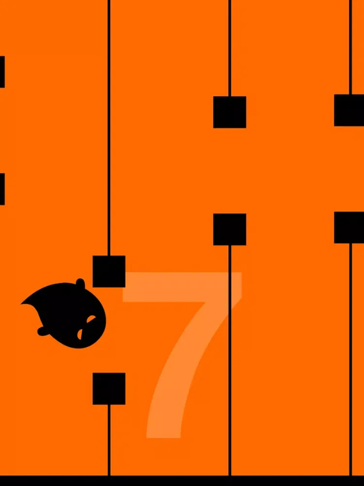 Flappy Boo - Free / Gratis Doodle Endless Runner Game iPad  スクリーンショット