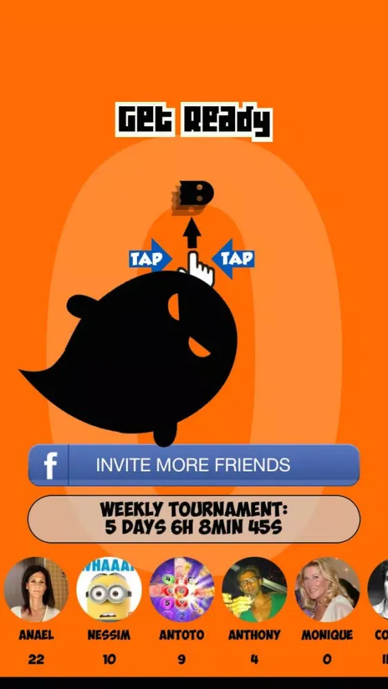 Flappy Boo - Free / Gratis Doodle Endless Runner Game スクリーンショット