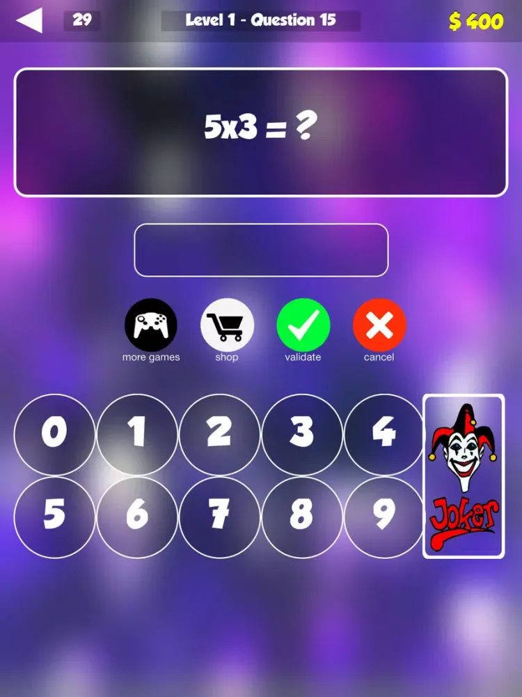 Captures d'écran de Mental Calculation Challenge - Math Workout iPad 