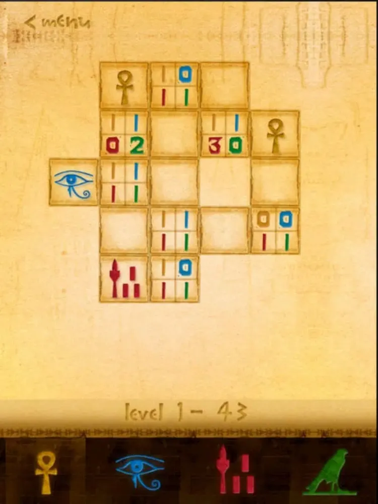 Pyramid Puzzle - The 7th Day - Free Game iPad 应用截图