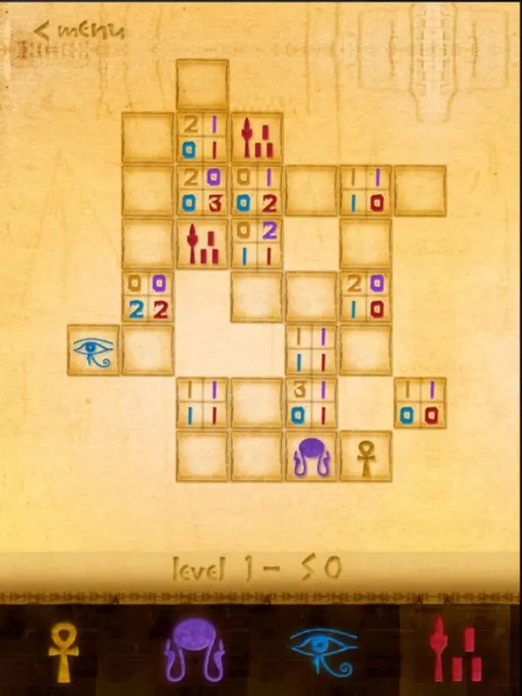 Pyramid Puzzle - The 7th Day - Free Game iPad 应用截图