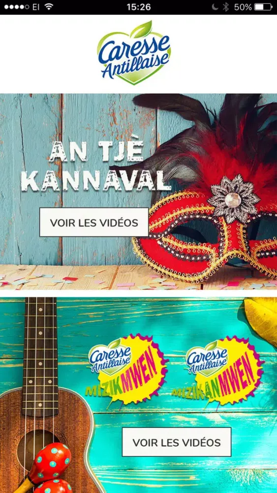 CARESSE ANTILLAISE سکرین شاٹس