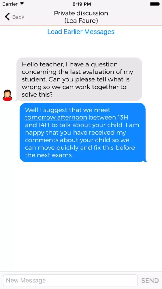 ภาพหน้าจอของ S.SMS by BeeTech