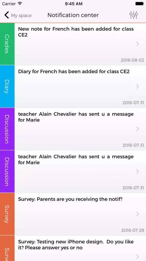 ภาพหน้าจอของ S.SMS by BeeTech