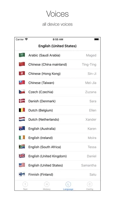 Text To Speech TTS2000 Screenshots