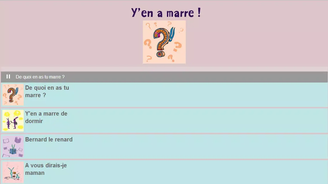 Capturas de pantalla de La radio des enfants : y'en a marre ! By Bloom