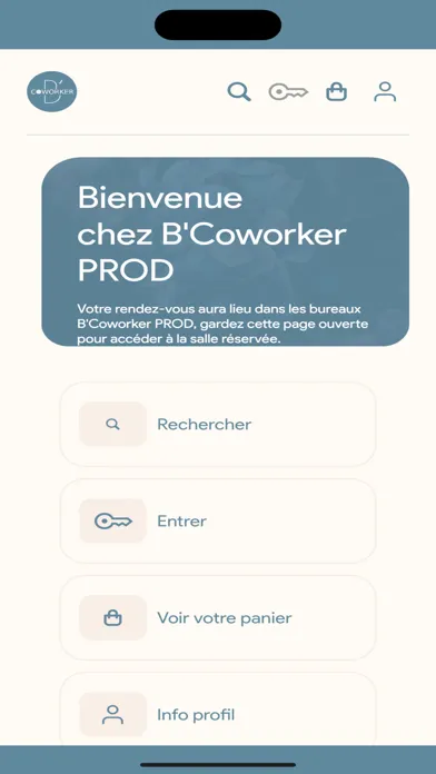 Capturas de pantalla de B'Coworker