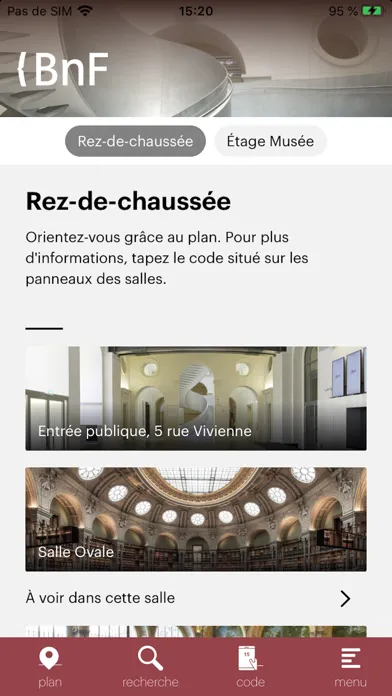 Capturas de pantalla de BnF Richelieu