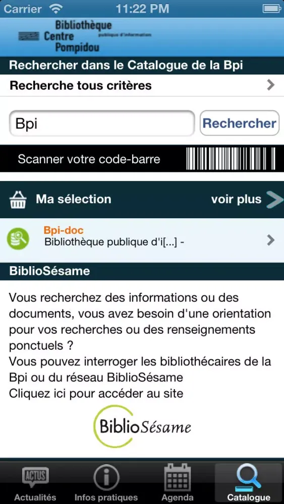 Tangkapan skrin Bpi mobile