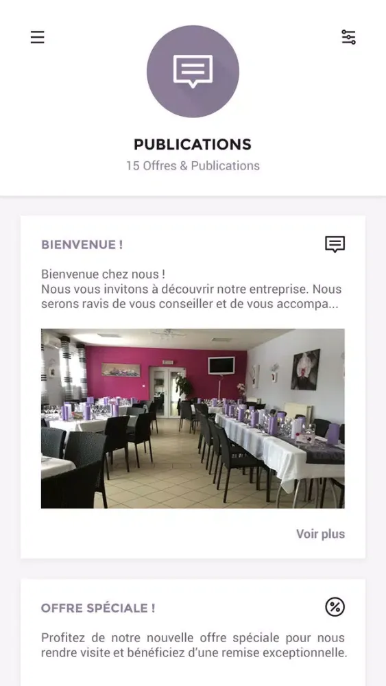 Zrzuty ekranu Brasserie Claudine