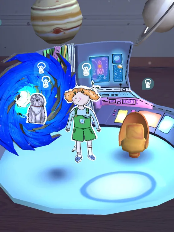 Capturas de tela do Space And Magic iPad 