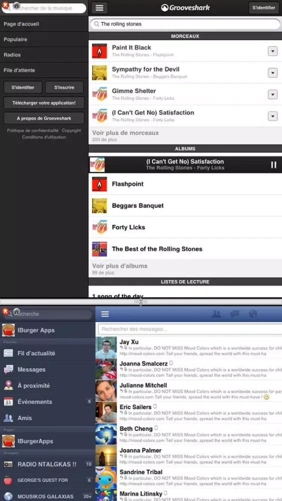 Capturas de pantalla de 2in1