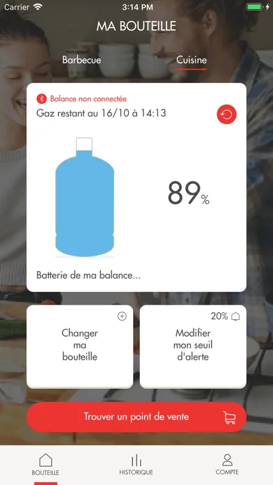 La Balance anti-panne Butagaz应用截图
