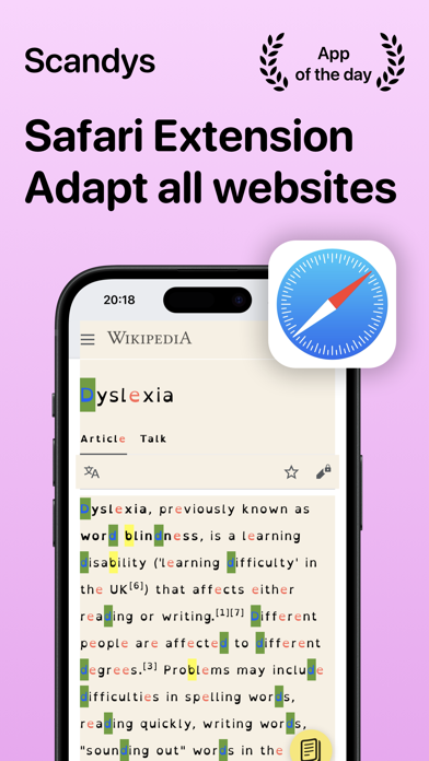 Dyslexia font ADHD - Scandys Ekran Görüntüleri