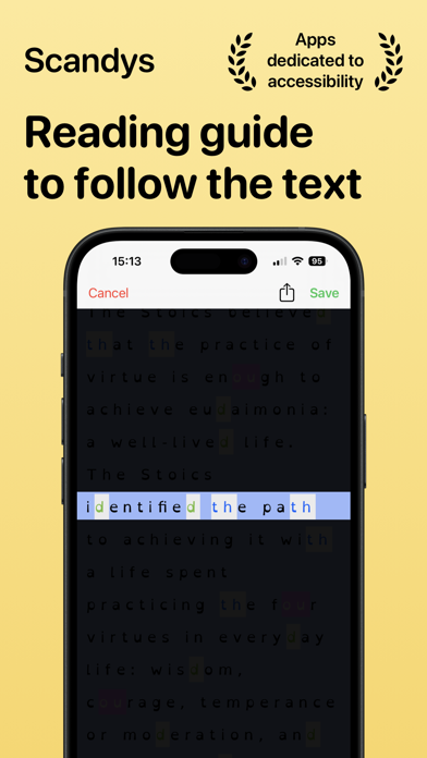 Dyslexia font ADHD - Scandys Ekran Görüntüleri