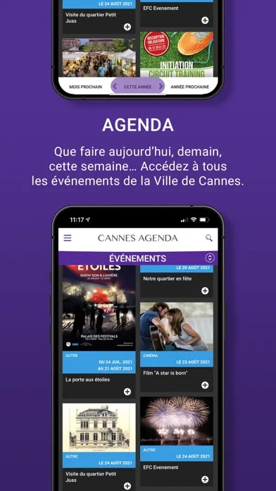 Cannes Agenda Ekran Görüntüleri