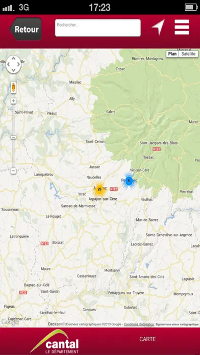 Capturas de pantalla de Cantal Mobilis